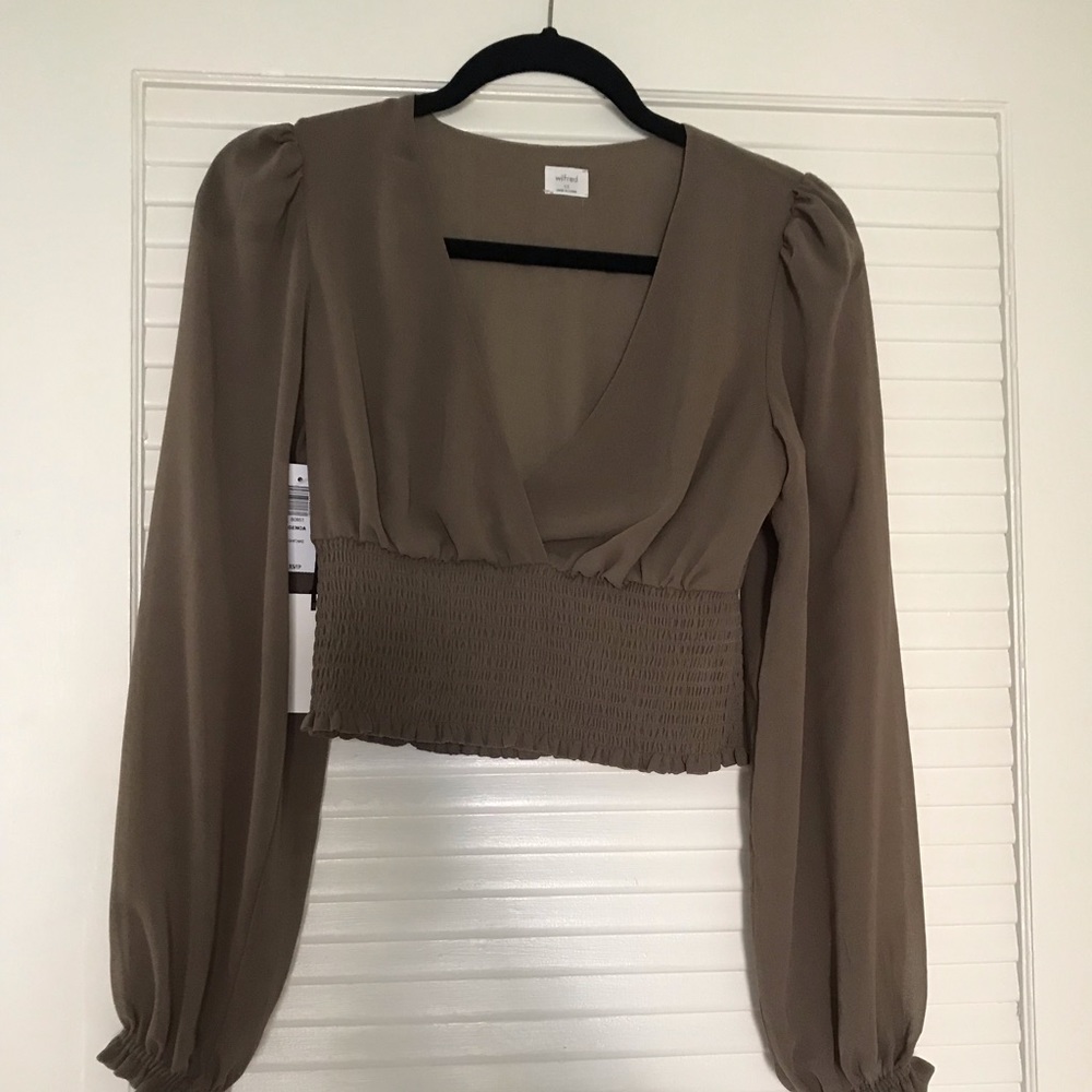 Aritzia babaton Genoa blouse